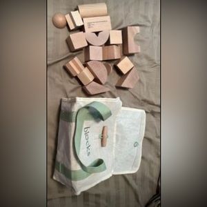 Hearth & Hand Bag of wood blocks